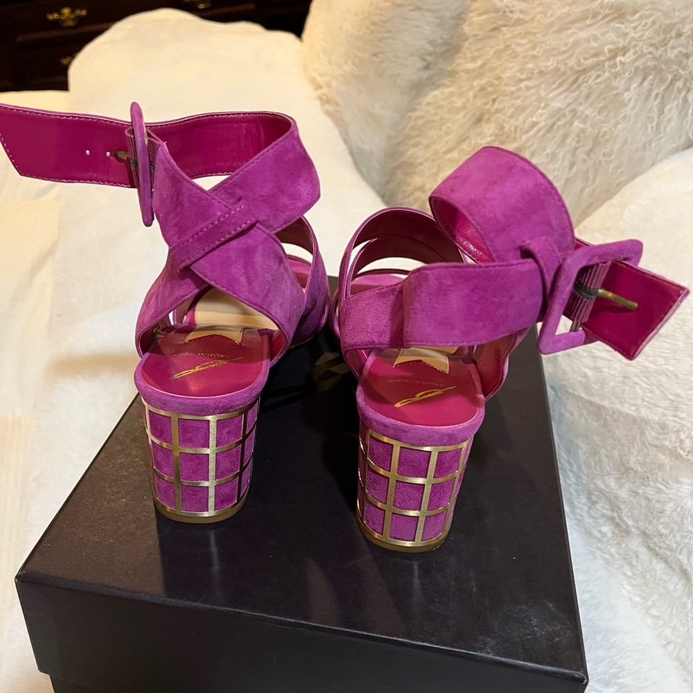 Brian Atwood Pink Sandals - Picture 6 of 6